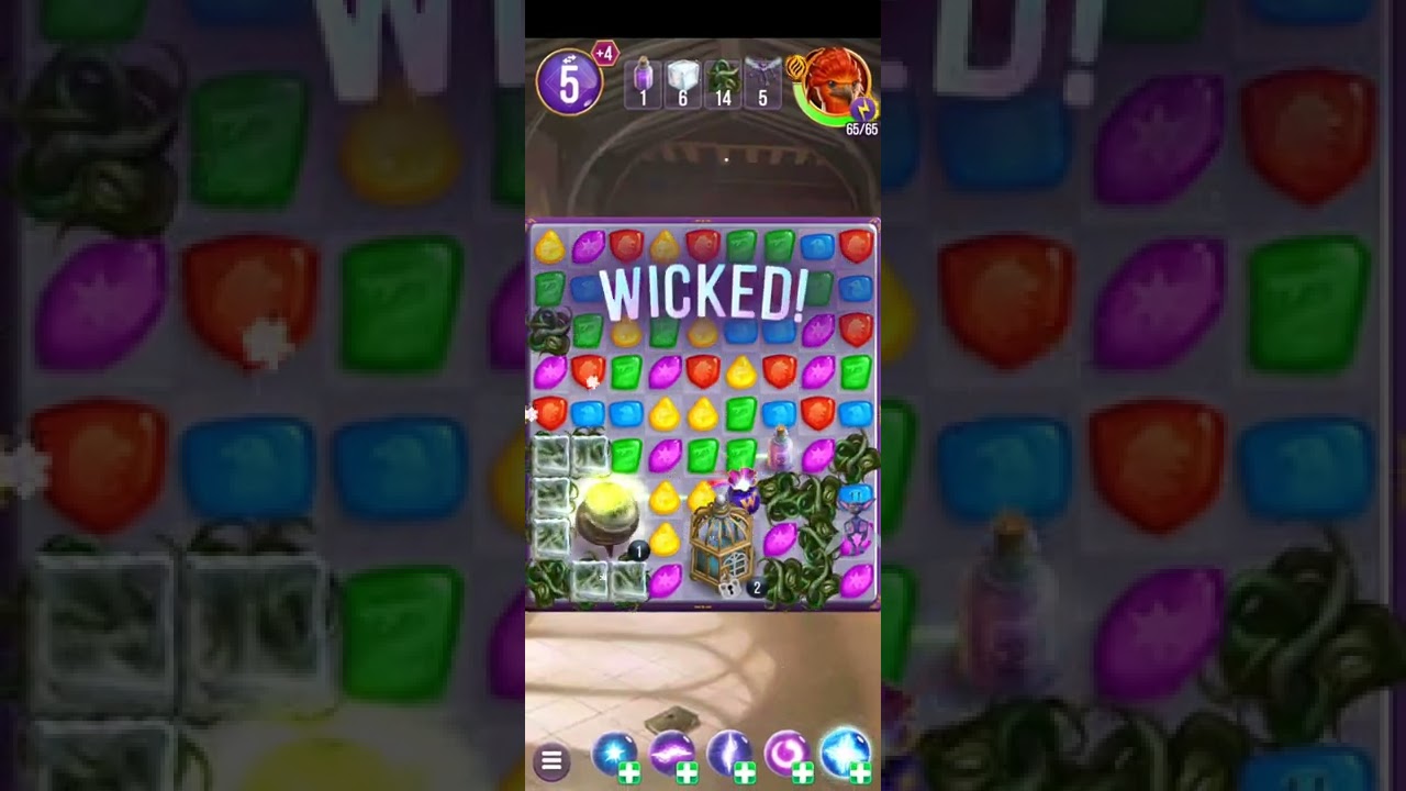 Harry Potter: Puzzles & Spells level 2007 no boosters