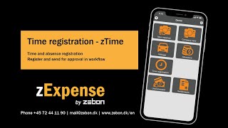 zTime - Time registration in app - zExpense
