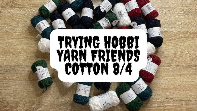 Yarn Review - Lily's Sugar 'N Cream & Hobbii Friends Cotton 8/8