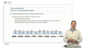 Introducción a las radiocomunicaciones. Detección de errores en comunicación digital | 58/97 | UPV