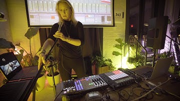Laura Escudé Live Performance at NYC Ableton User Group @ 343 Labs