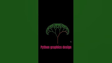 Coding Art with Python | Growing Tree Animation Using Turtle#shorts #ytshorts #coding #viralshort