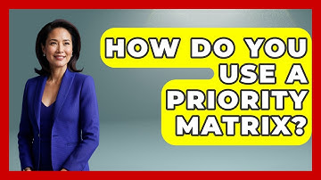 How Do You Use A Priority Matrix? - The Time Management Pro