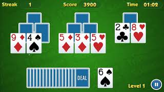 TRIPEAKS SOLITAIRE CHALLENGE app for Android/iOS - free patience game by Giantix Studios screenshot 1