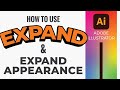 How to Use Expand and expand appearance in Adobe Illustrator