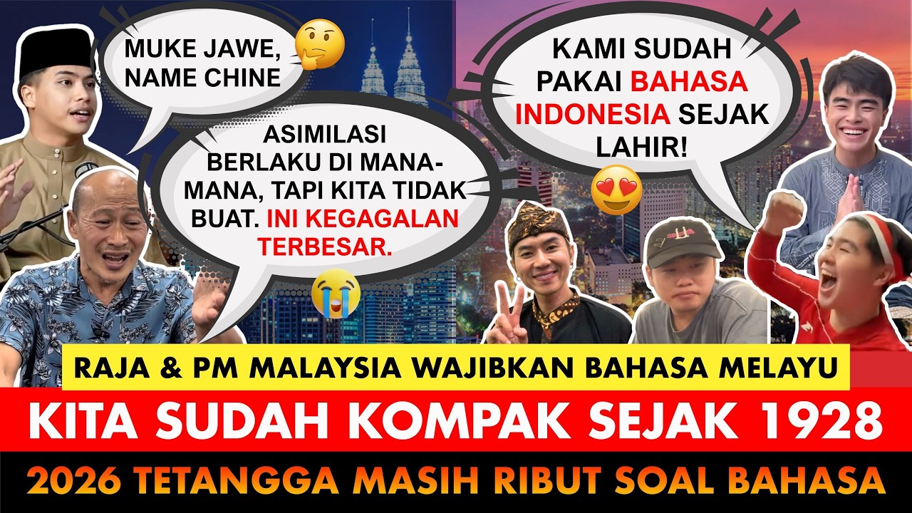 #14 ASIMILASI: Modal Emas Persatuan Indonesia yang Tak Dimiliki Malaysia