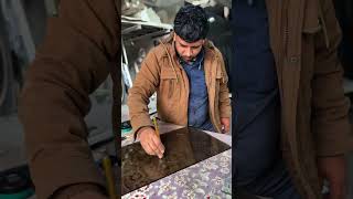Glass Hole Cutting Process | নিখুঁত গ্লাস হোল কাজ | #glasswork #foryou #fabrication #shorts