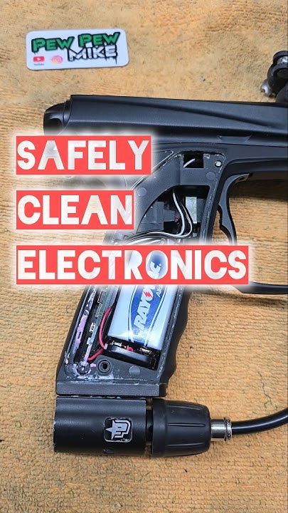 Clean Your Circuit Board SAFELY 😁 #paintball Circuit Diagram