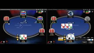 $25nl Fast Forward On Party Poker Live Play Session - Ratholing & Cashing Out Guaranteed