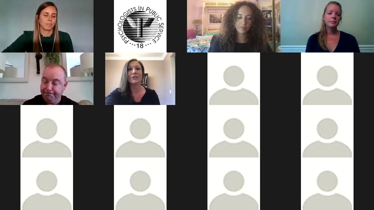 Correctional Psychology Internship Panel 8/5/2020 YouTube