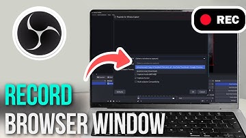 Hoe OBS in te stellen om alleen het browservenster op te nemen