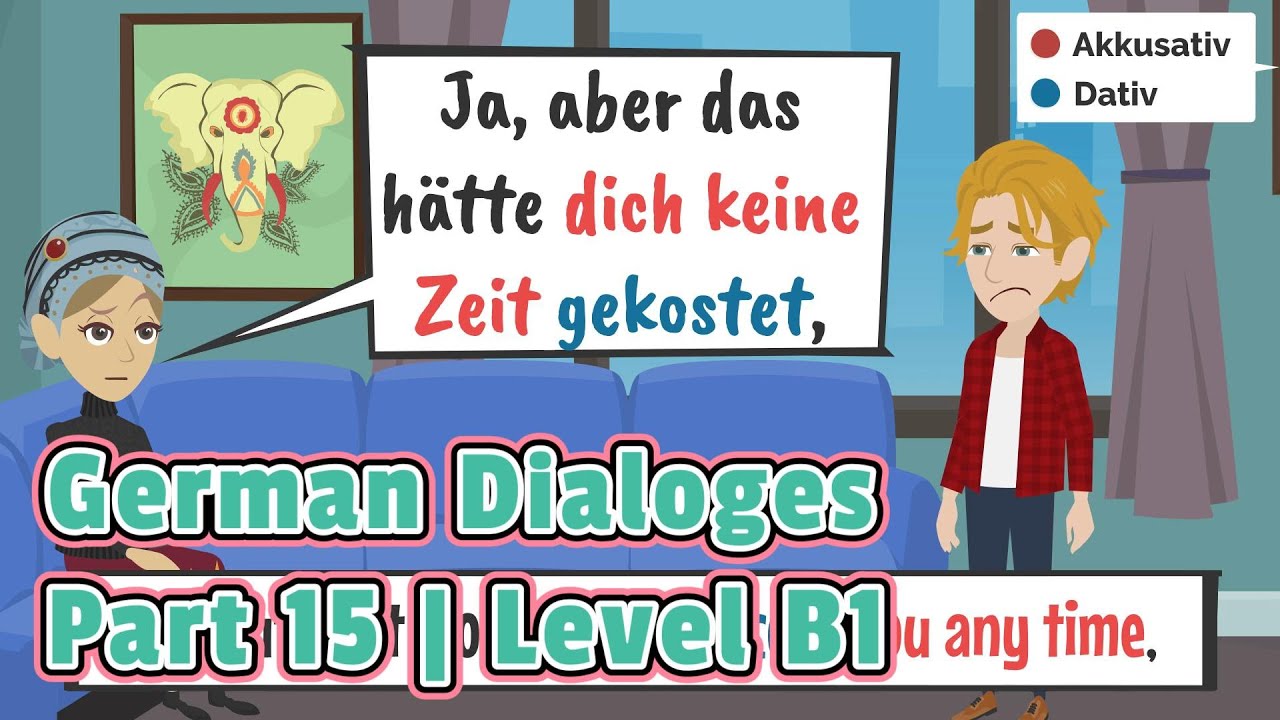 Dialoge B1  | Deutsch lernen durch Hören | 1 |