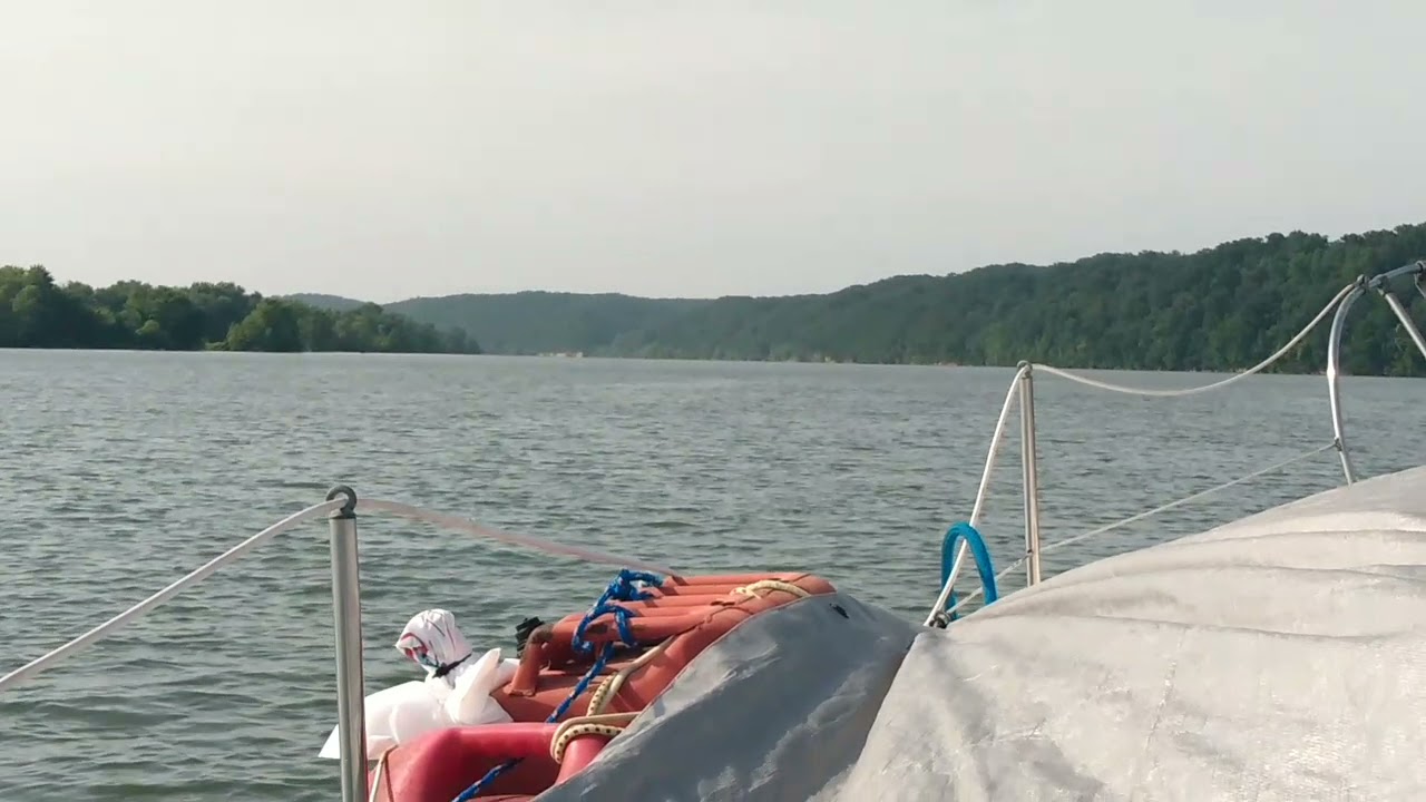 ⁣The trip up the Tennessee River on my way South.