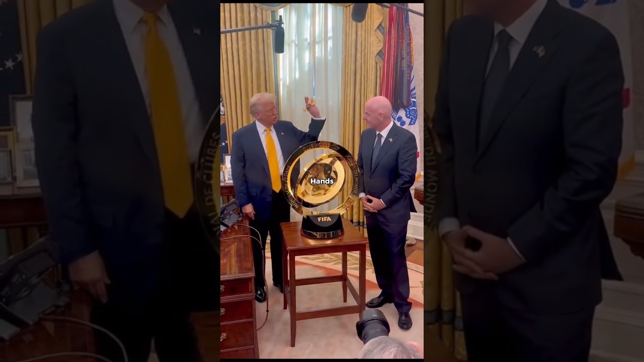 Trump Stole the Club World Cup Trophy?!