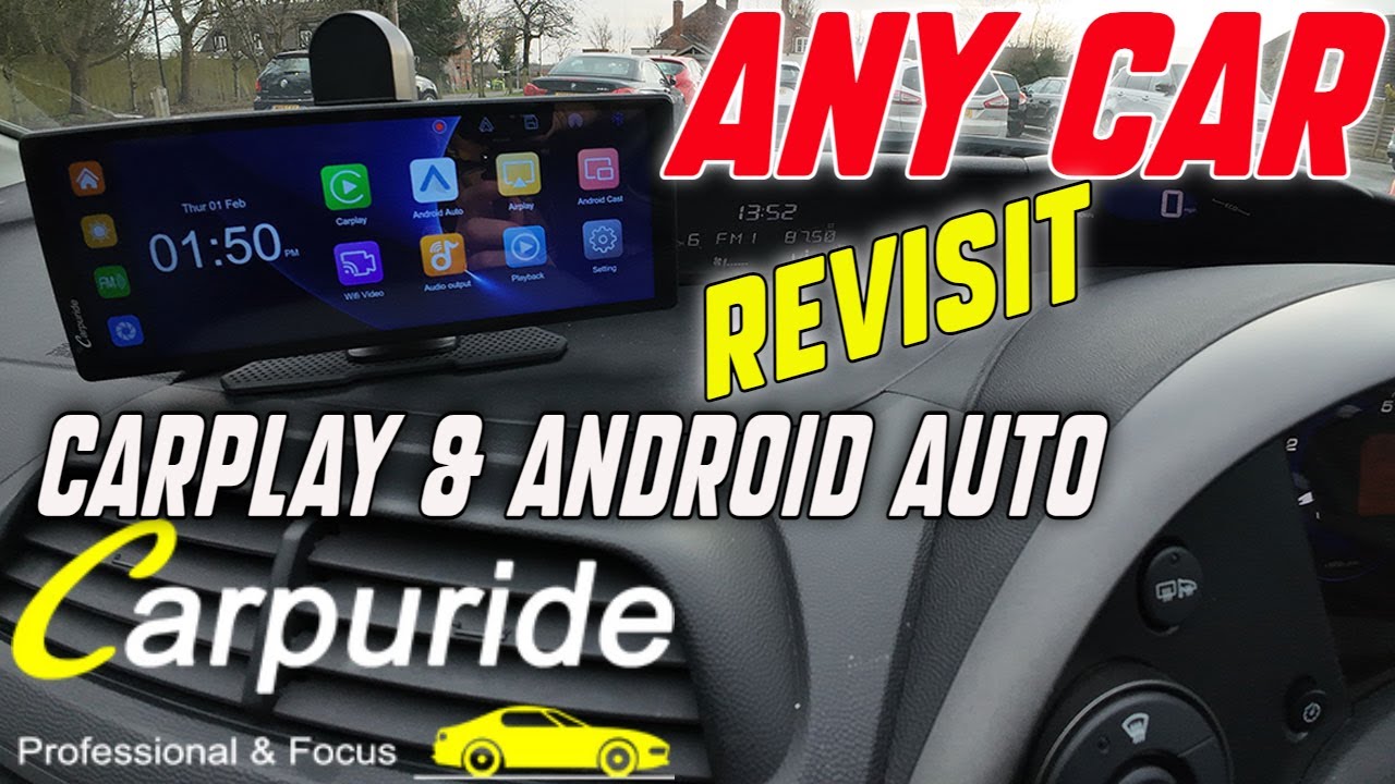 Carpuride W903: Android Auto e Apple CarPlay per tutti