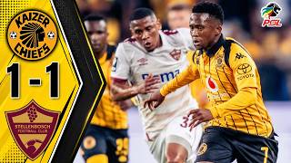 Information KAIZER CHIEFS vs STELLENBOSCH 1-1 ‣ ALL GOALS & HIGHLIGHTS ‣ BETWAY PSL 2026 Guide
