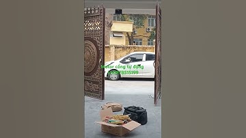 lắp đặt motor cổng tự động âm sàn cho cửa mở hai cánh. LH:0978515199