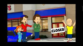 Caillou Misbehaves At Chuck E Cheeses And Gets Grounded Re-Upload