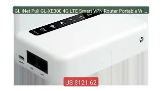 GL.iNet Puli GL-XE300 4G LTE Smart VPN Router Portable WiFi Wi... — Hot Deal 2026 | Limited Offer!