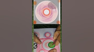 Digital Vs Manual Spirograph Design Edition 🖌️🎨#shorts #trending #spirograph