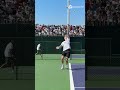 Fedal 🤝 Sincaraz: Practicing Side-By-Side At Indian Wells