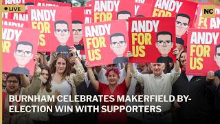 🔴LIVE: Andy Burnham’s Victory Speech Could Change British Politics Forever | AC1W
