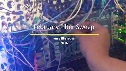 February filter sweep #ffs
