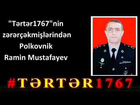 Polkovnik Ramin Mustafayev öz hərbiçi yoldaşlarına səsləndi.