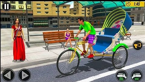 BicycleTuk Tuk New Auto Rickshaw Driving Simulator Games | Car Games | Android IOS Funny Gameplay