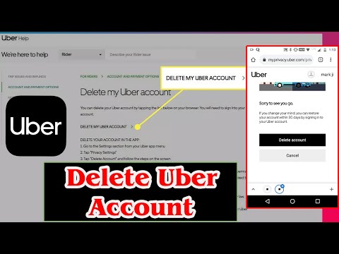 [GUIDE] How to Delete Uber Account Very Easily & Quickly
