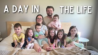 A Day in the Life with IDENTICAL TRIPLETS! 7 Kids 5 & Under!