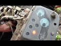 Troubleshooting temperature sensor alarm fault on the Yanmar mini Excavator