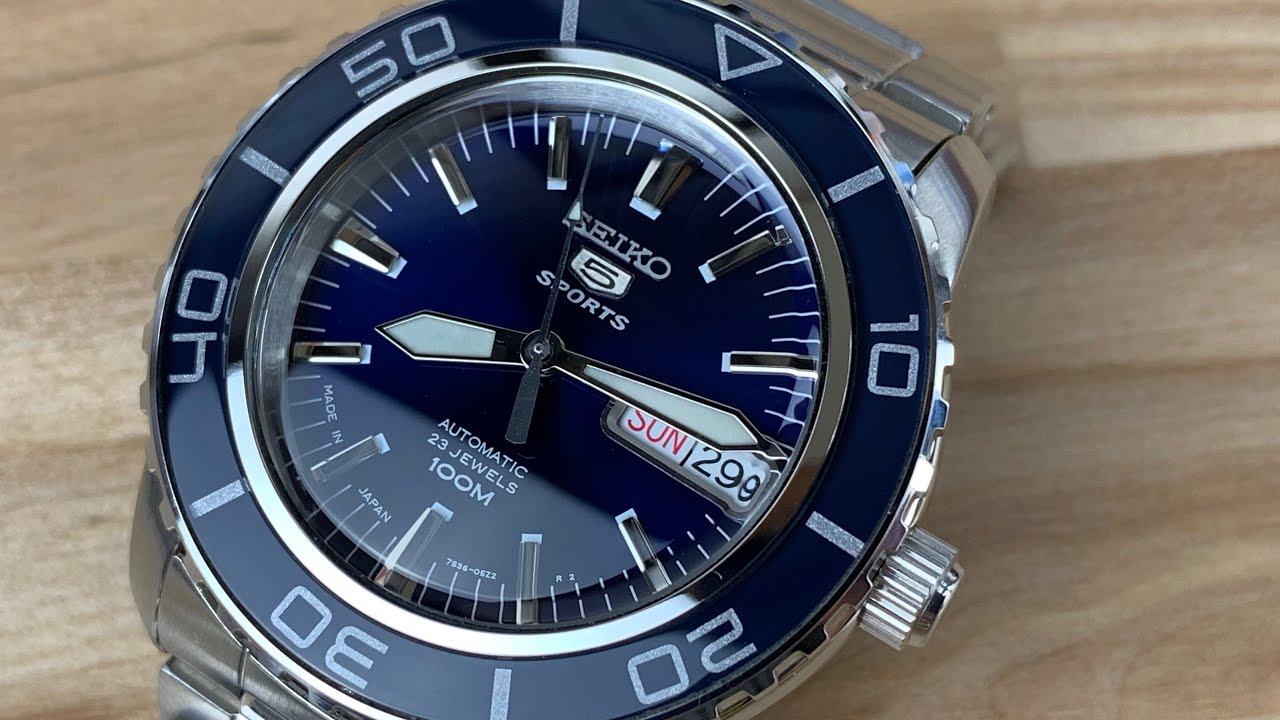 Seiko snzh53 “fifty five fathoms” - YouTube