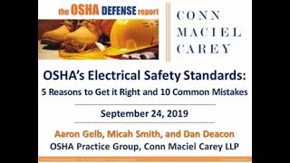 OSHA's Electrical Safety Standards: 5 Reasons to Get it Right and 10 Common Mistakes
