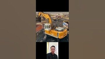 GREAT,,,,LIEBHERR 974 EXCAVATOR LOADING COAL ON TRUCK