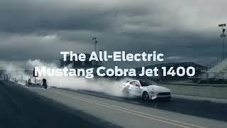 the all electric ford mustang cobra Jet 1400 | powerful performance #shorts