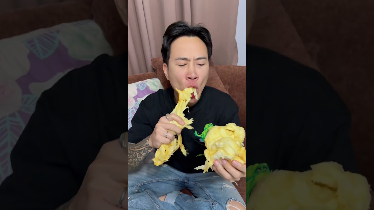 หมอน หรือ ขนมปังเนยสด😆 #NATVSFOOD #แน็ทกินจุ #ขนมปังเนยสดถักเปีย