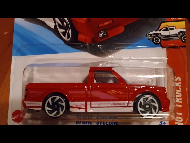 Hot Wheels GMC Syclone '91 - Série The '90s #7/10 - Modèle 2024 #226/250 - Neuf Sous Carte