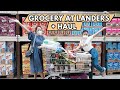 MONTHLY GROCERY SHOPPING! + WHAT WE GOT AT LANDERS | Haidee and Hazel