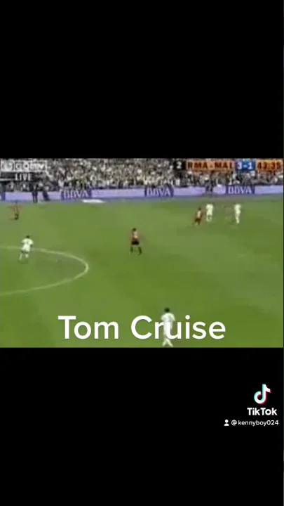Announcer gets angry at Color Commentator for talking about Tom Cruise.
