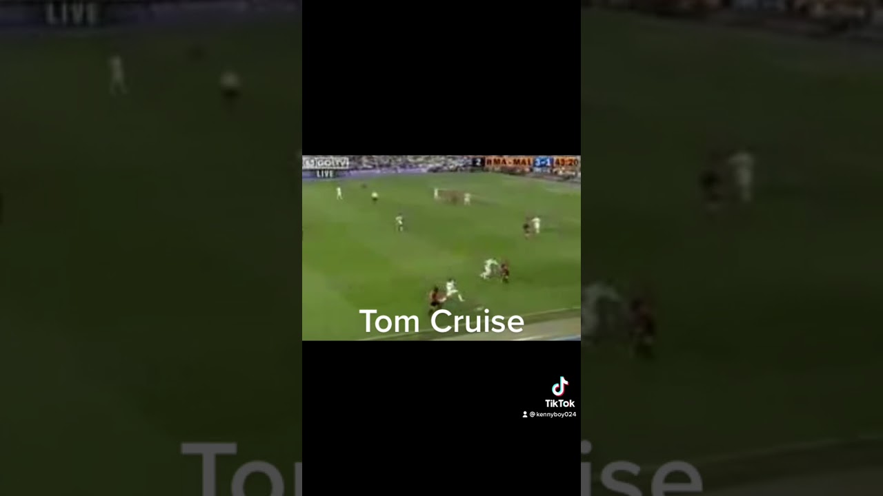 Announcer gets angry at Color Commentator for talking about Tom Cruise.