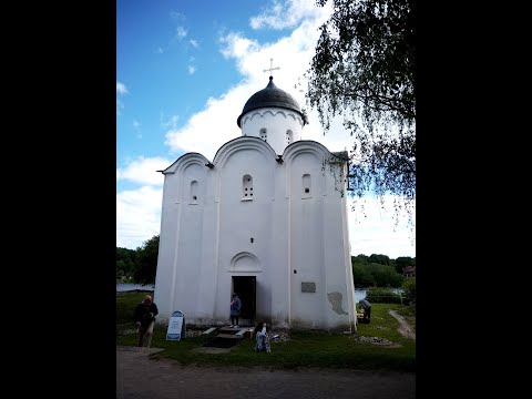 Video: Church of St. George in Ladoga. St. George's Church (Staraya Ladoga)