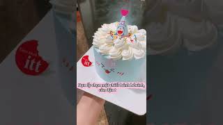 Mini cake nhưng độ đáng yêu thì không mini chút nào #tiembanhitt #cake #banhkem #banhngon #bakery