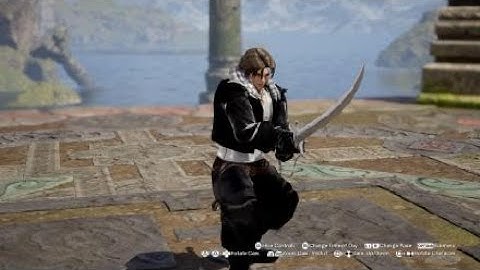 SOULCALIBUR 6 FINAL FANTASY SQUALL CREATION!