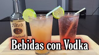 Cómo Hacer Bebidas Con Vodka Usando 3 Ingredientes