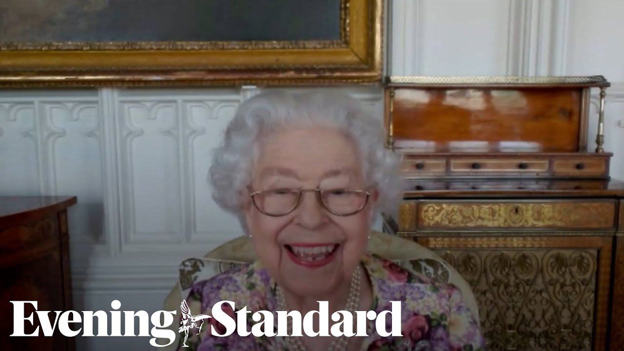 ‘Cheeky’ Queen laughs at joke during video call with Australians of the Year