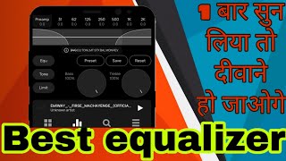 Best equalizer for music lover,best music player || best equalizer bass & treble setting in poweramp screenshot 5