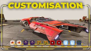 How CUSTOMISATION works in Galactic Racer...