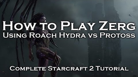[Starcraft 2: HoTS] Zerg Tutorials - Roach Hydra Builds vs Protoss (ZvP)