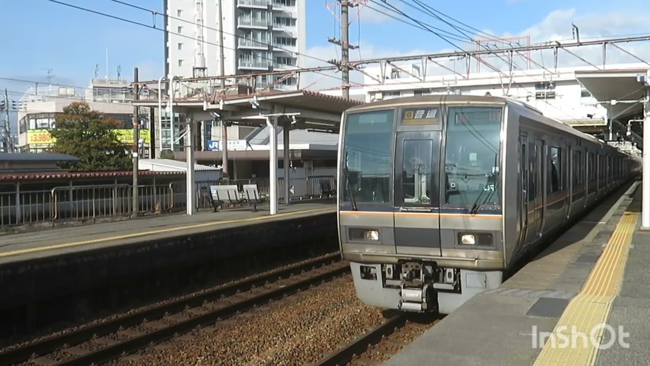 2026年3月7日に摂津富田駅にて撮り鉄ついでに動画を撮ってみた（下り）